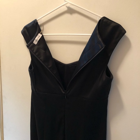 CALVIN KLEIN Black Sleeveless Dress S8P - Picture 7 of 9